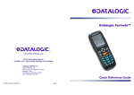 Datalogic Scanning Formula User's Manual