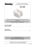 Danby DAC 5209M User's Manual