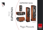 DALI Loudspeakers Euphonia Series User's Manual