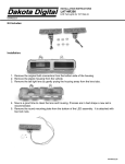 Dakota Digital LAT-NR390 User's Manual