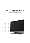 Daitsu LCD Display & TV User's Manual