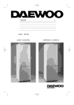 Daewoo Electronics ERF-100 User's Manual