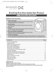 Daewoo Electronics DWD-E1211R'S User's Manual