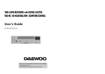 Daewoo Electronics DV3K683DZ-SD User's Manual