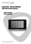 Daewoo Electronics DUB-2842GB User's Manual