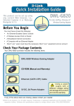 D-Link DWL-G820 User's Manual