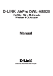 D-Link dwl-ab520 User's Manual