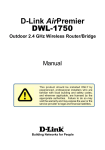 D-Link DWL-1750 User's Manual