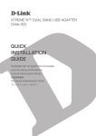 D-Link DWA-160 User's Manual