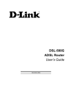 D-Link DSL-500G User's Manual