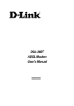 D-Link DSL-360T User's Manual