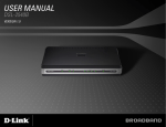 D-Link DSL-2540B User's Manual
