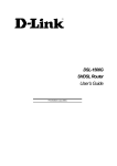 D-Link DSL-1500G User's Manual