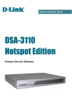D-Link DSA-3110 User's Manual