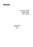 D-Link DI-304 User's Manual