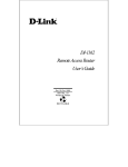 D-Link DI-1162 User's Manual