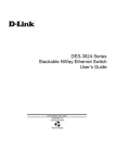 D-Link DES-3624 User's Manual