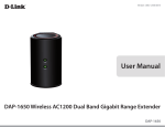D-Link DAP-1650 User's Manual