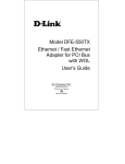 D-Link DFE-550TX User's Manual
