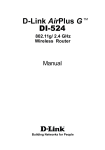 D-Link DI-524 User's Manual