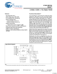 Cypress Perform CY62136EV30 User's Manual