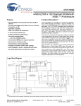 Cypress NoBL CY7C1352G User's Manual