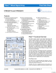 Cypress CY8C22213 User's Manual