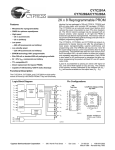 Cypress CY7C292A User's Manual