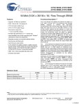 Cypress CY7C1381F User's Manual