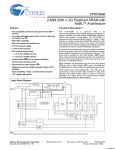 Cypress CY7C1334H User's Manual