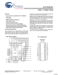 Cypress CY7C1019CV33 User's Manual