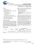 Cypress CY62157EV18 User's Manual