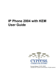 Cypress 2004 User's Manual