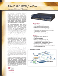 Cyclades AlterPath KVM/netPlus KVM Switch User's Manual