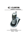 Curtis TC595 User's Manual