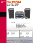 Curtis SRCD633 User's Manual