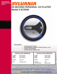Curtis SCD266 User's Manual