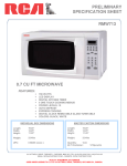 Curtis RMW713 User's Manual