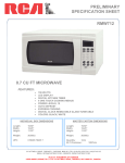 Curtis RMW712 User's Manual