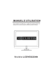 Curtis LCDVD2224A User's Manual