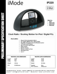 Curtis iMode IP220 User's Manual