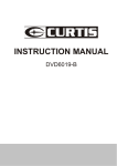 Curtis DVD6019-B User's Manual