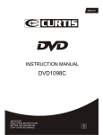 Curtis DVD1098C User's Manual