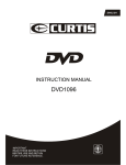 Curtis DVD1096 User's Manual