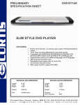 Curtis DVD1071UK User's Manual