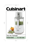 Cuisinart DLC-2011C User's Manual