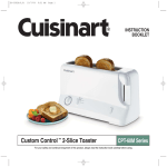 Cuisinart CPT-60M Series User's Manual