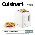 Cuisinart CPT-120 User's Manual