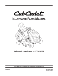 Cub Cadet LTX1050/KW User's Manual