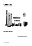 Crystal Audiovideo System Series User's Manual